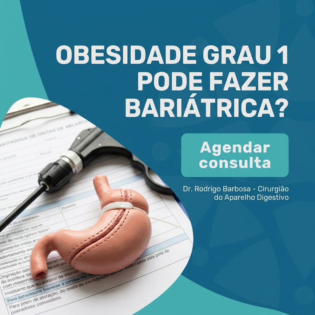 Obesidade Grau 1: Pode Fazer Bariátrica? Saiba os Critérios 1 obesidade grau 1 pode fazer bariatrica dr rodrigo barbosa corpo 1776188607652
