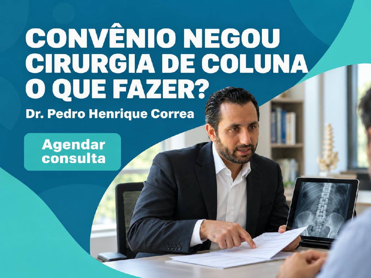 Convênio negou cirurgia de coluna o que fazer | São Paulo 4 Imagem ilustrativa — convênio negou cirurgia de coluna o que fazer
