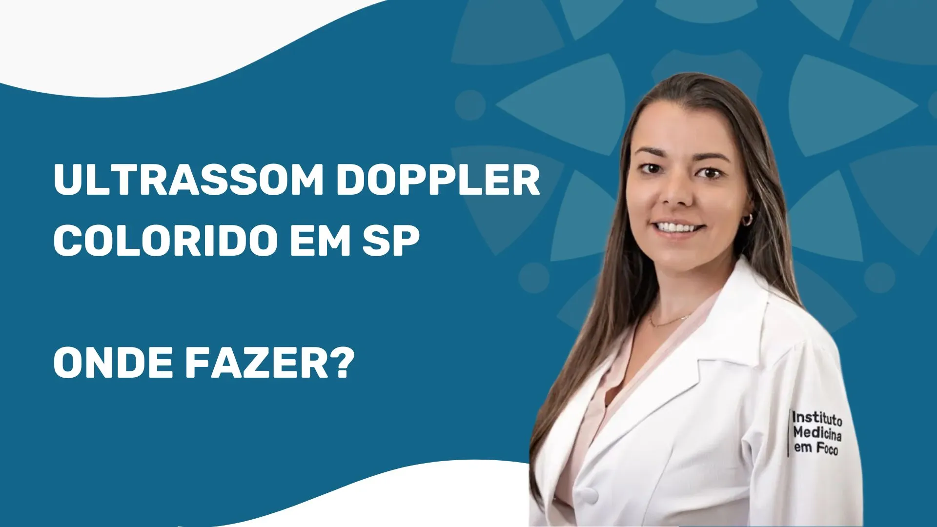 Ultrassom Doppler Colorido Valor do Exame 2026 em SP 3 Imagem ilustrativa de da Dra. Adriana Antônio, responsável pelo exame de ultrassom doppler colorido realizado no Instituto Medicina em Foco. O exame auxilia na avaliação da circulação sanguínea, ajudando a detectar obstruções e insuficiências venosas. Ultrassom Doppler particular disponível por R$ 399,00 com parcelamento em 3x sem juros em 2025. Agende seu exame e cuide da sua saúde vascular!