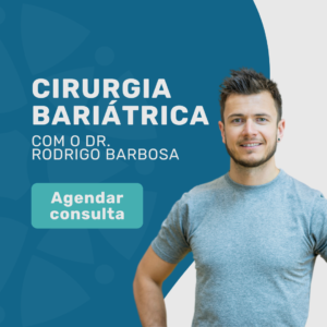 Dr. Rodrigo Barbosa, Cirurgião Bariátrico em São Paulo, especialista em Cirurgia Bariátrica, oferecendo tratamentos como Bypass Gástrico e Sleeve. Agende uma consulta com um especialista em emagrecimento.