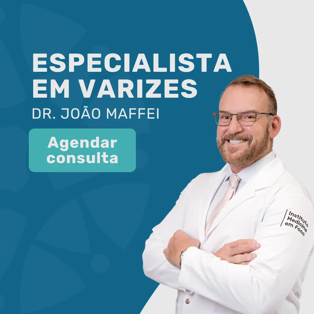 Especialista em laser para varizes, Dr. João Maffei