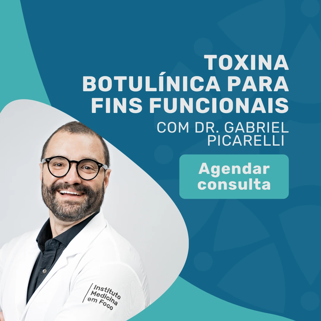 Faça o seu tratamento com Botox funcional com o Dr. Gabriel Picarelli