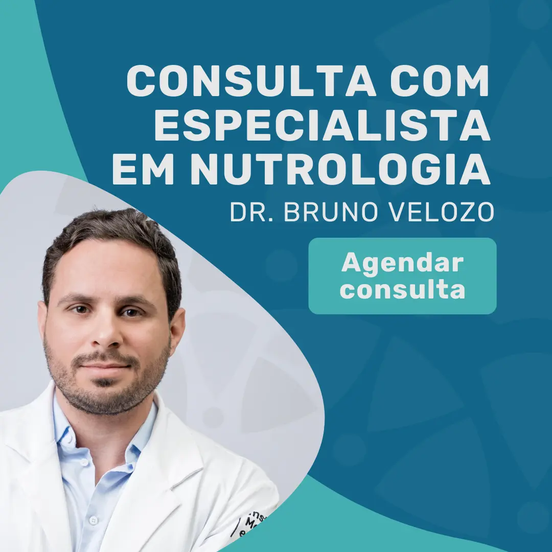 Agende sua consulta o Dr Bruno Velozo na Medicina em Foco, Nutrólogo preço consulta