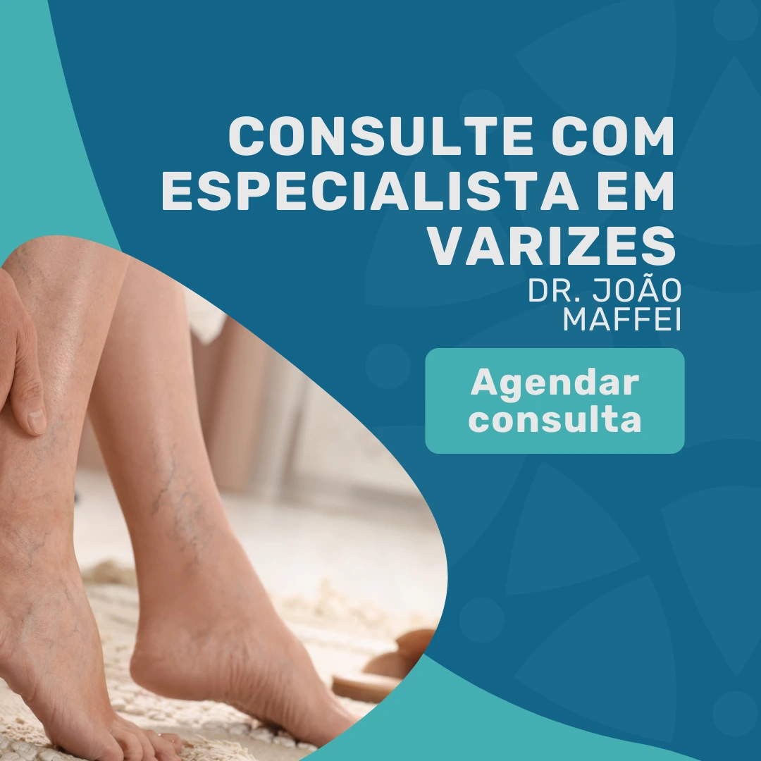 Consulta vascular com especialista em varizes Bradesco Saúde, Dr. João Maffei