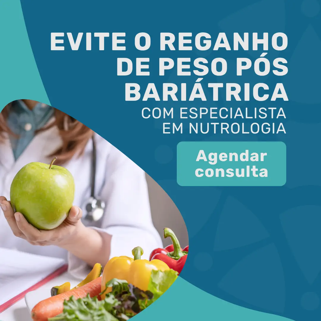 Entre em contato com o Instituto Medicina em foco para agendar sua consulta com especialista em nutrologia em São Paulo e evite o reganho de peso pós bariátrica