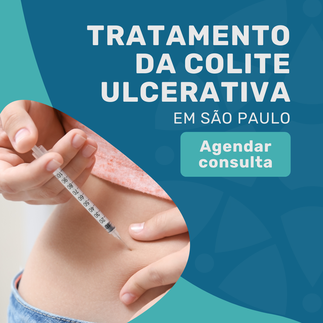Entre em contato com o Instituto Medicina em foco para consulta com especialista em retocolite ulcerativa para saber mais sobre o Guselcumabe, uma nova alternativa para Retocolite Ulcerativa