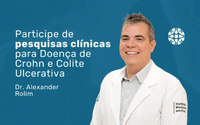 Pesquisa clínica para doença de Crohn e Colites
