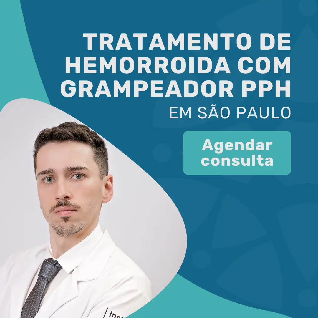 Hemorroidectomia com grampeador PPH: tratamento moderno 2 Entre em contato para agendar uma consulta com Dr. Carlos Obregon, Coloproctologista em São Paulo, para Hemorroidectomia com grampeador PPH