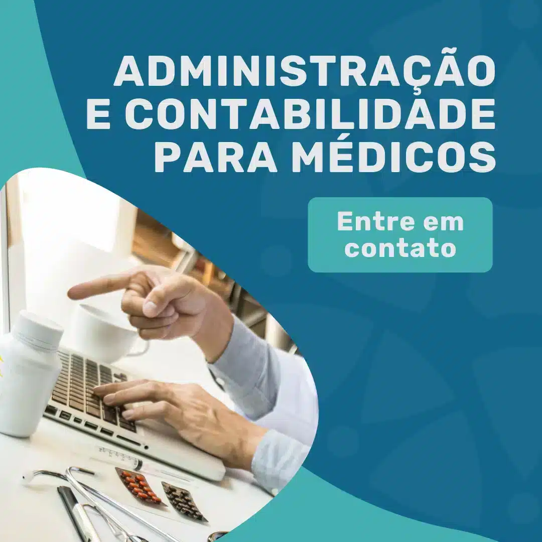 Entre em contato para com adm.doctor para administração e contabilidade para médicos