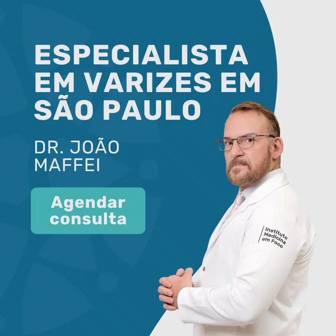 Faça sua cirurgia de varizes em São Paulo na MEF 2 Entre em contato com o Insituto Medicina em Foco para agendar sua consulta com cirurgião vascular em São Paulo, Dr. João Maffei, para realizar sua cirurgia de varizes