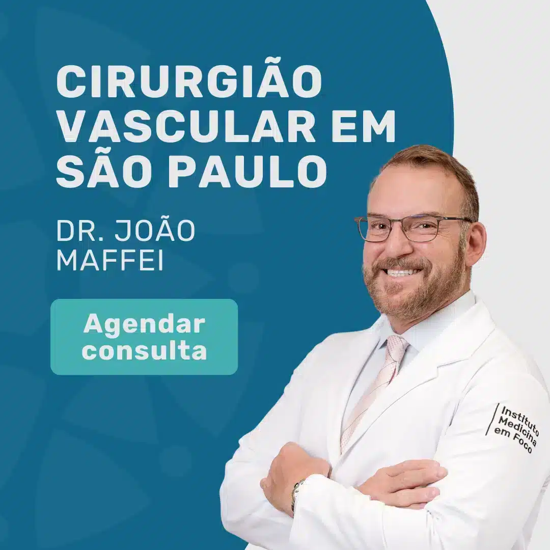 O que um Cirurgião Vascular deveria te explicar? 2 Entre em contato com o Insituto Medicina em Foco para agendar sua consulta com especialista em varizes em São Paulo, Dr. João Maffei cirurgião vascular e saiba mais sobre o tratamento de varizes