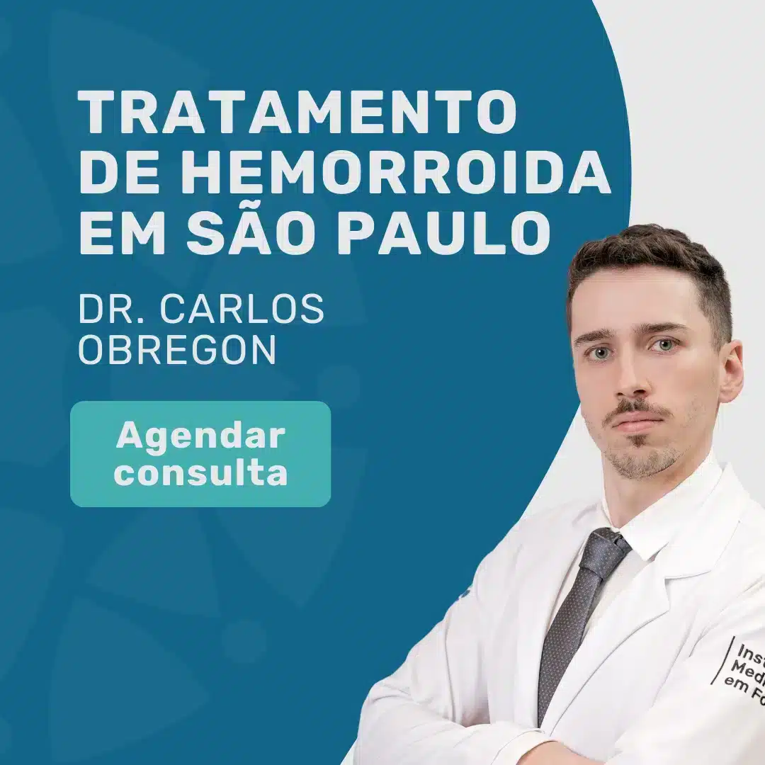 Hemorroidectomia: como lidar com a dor no pós-operatório? 2 Entre em contato com o Insituto Medicina em Foco para agendar sua consulta com gastrocirurgiao em Sao Paulo Dr. Carlos Obregon para tratamento de hemorroida Hemorroidectomia