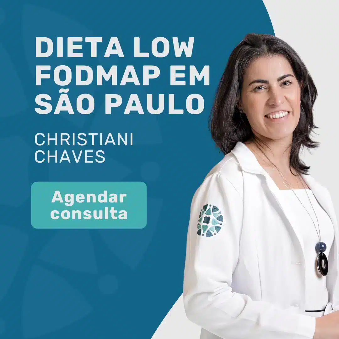Dieta low FODMAP: o que você precisa saber sobre ela? 3 Entre em contato com o Insituto Medicina em Foco para agendar consulta com nutricionista em Sao Paulo Christiani Chaves para a dieta low FODMAP
