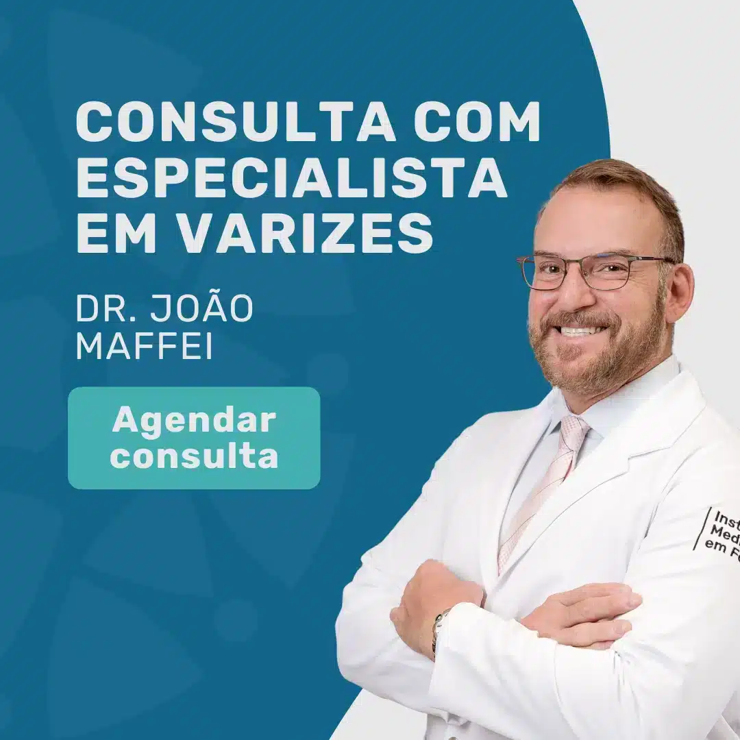 Entre em contato com o Insituto Medicina em Foco para agendar sua consulta com angiologista em São Paulo, Dr. João Maffei, para cuidar da sua saúde vascular