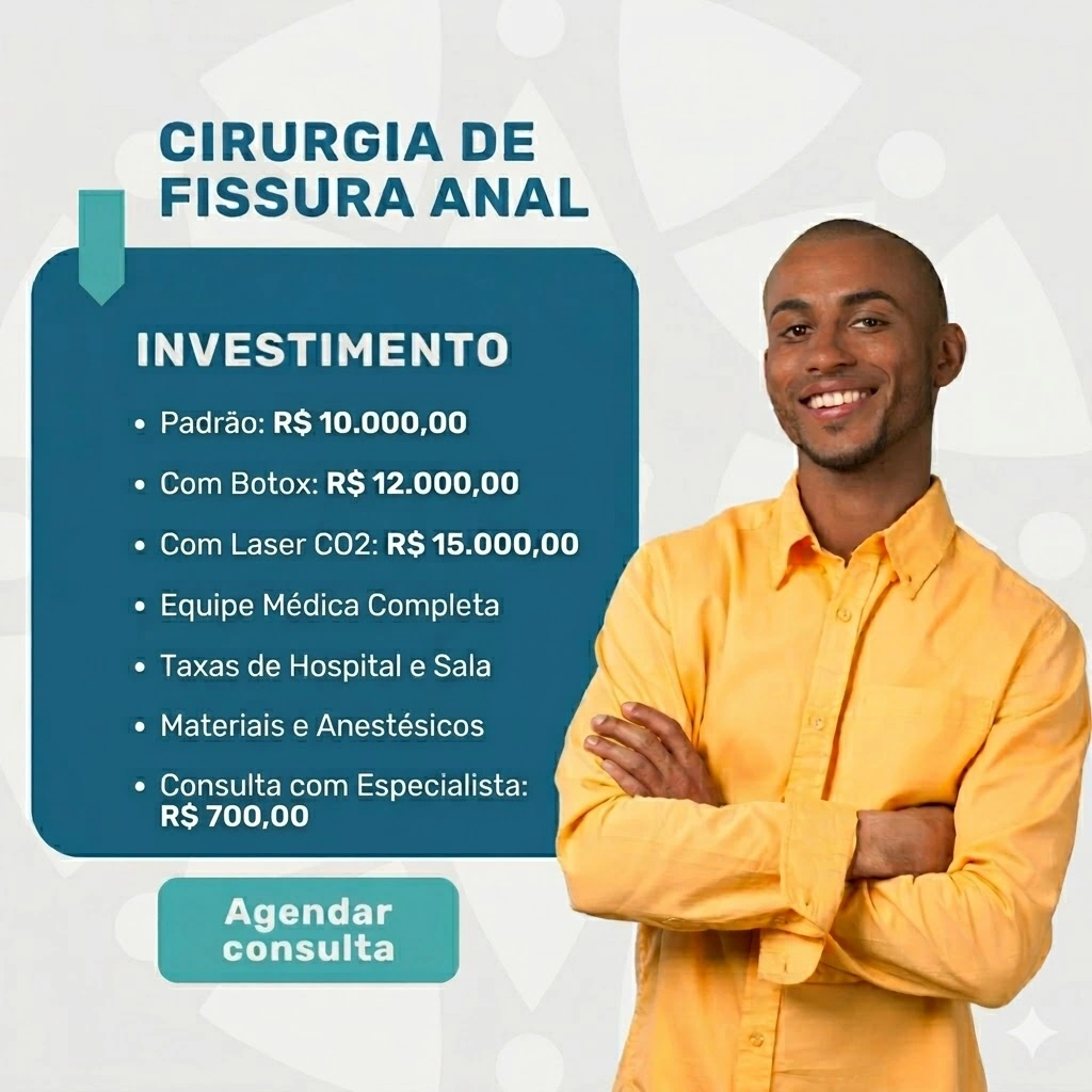 Cirurgia de Fissura Anal Particular com Dr. Rodrigo Barbosa 1 Cirurgia de Fissura anal particular com o Dr. Rodrigo Barbosa