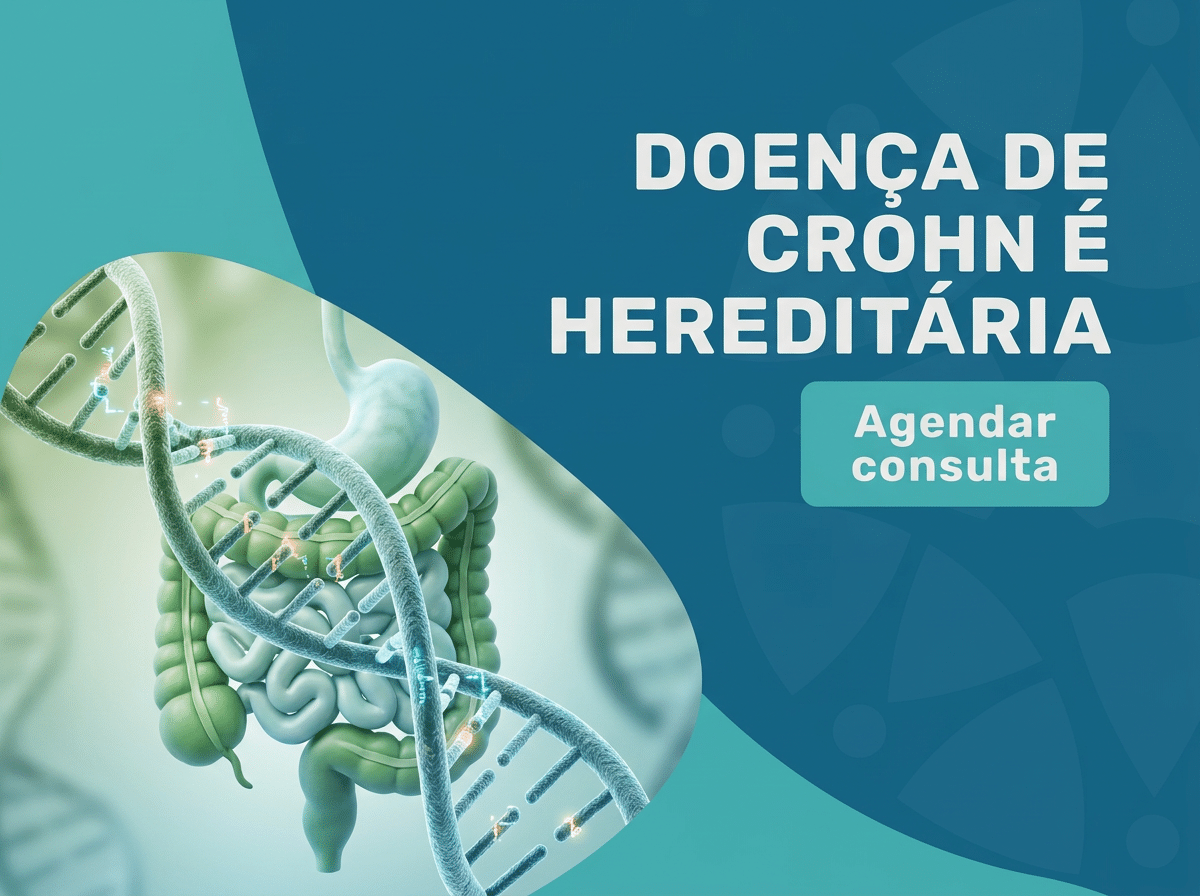 Predisposição hereditária da doença de Crohn interage com ambiente, microbiota e sistema imune — origem multifatorial
