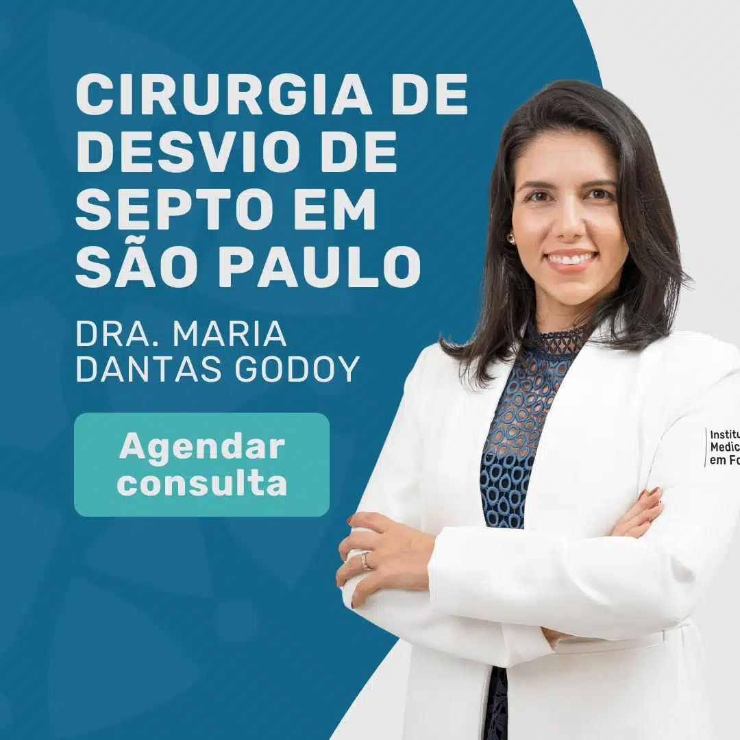 Cirurgia de desvio de septo: como ela melhora a respiração? 1 Olá, vim do site da Medicina em Foco e gostaria de mais informações sobre consulta com a Dra. Maria Dantas Godoy sobre cirurgia de desvio do septo