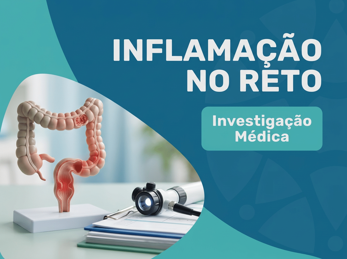 Investigação proctológica especializada para inflamação no reto no Instituto Medicina em Foco