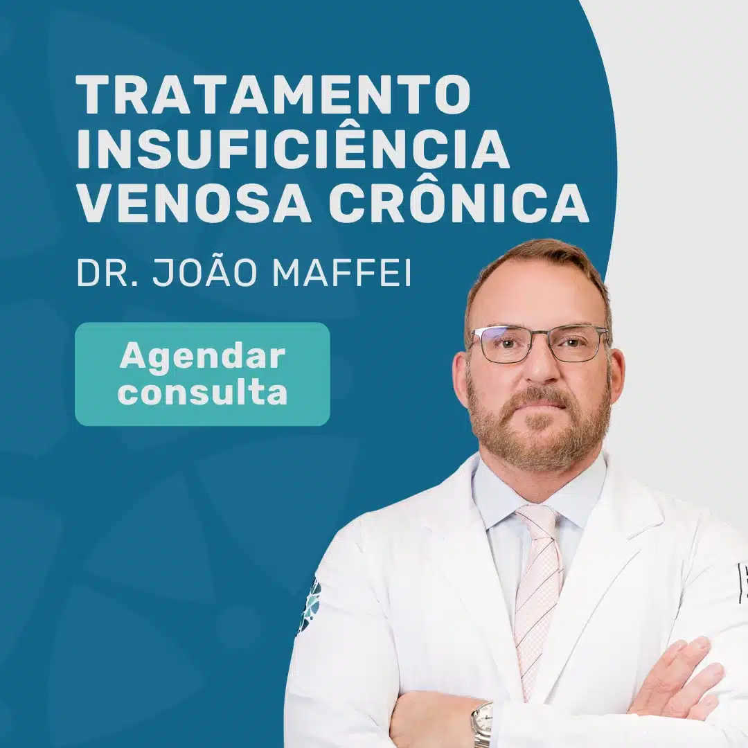 Compreenda os 5 sinais de insuficiência venosa crônica 1 Olá, vim do site da Medicina em Foco e gostaria de mais informações sobre consulta com o Dr. João Maffei sobre 5 sintomas que parecem comuns, mas que podem indicar insuficiência venosa