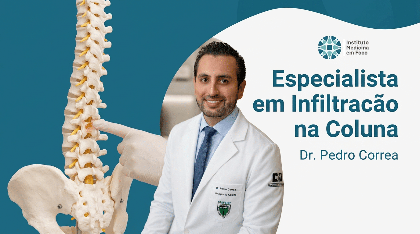 Especialista em Infiltração na Coluna: Dr. Pedro Correa