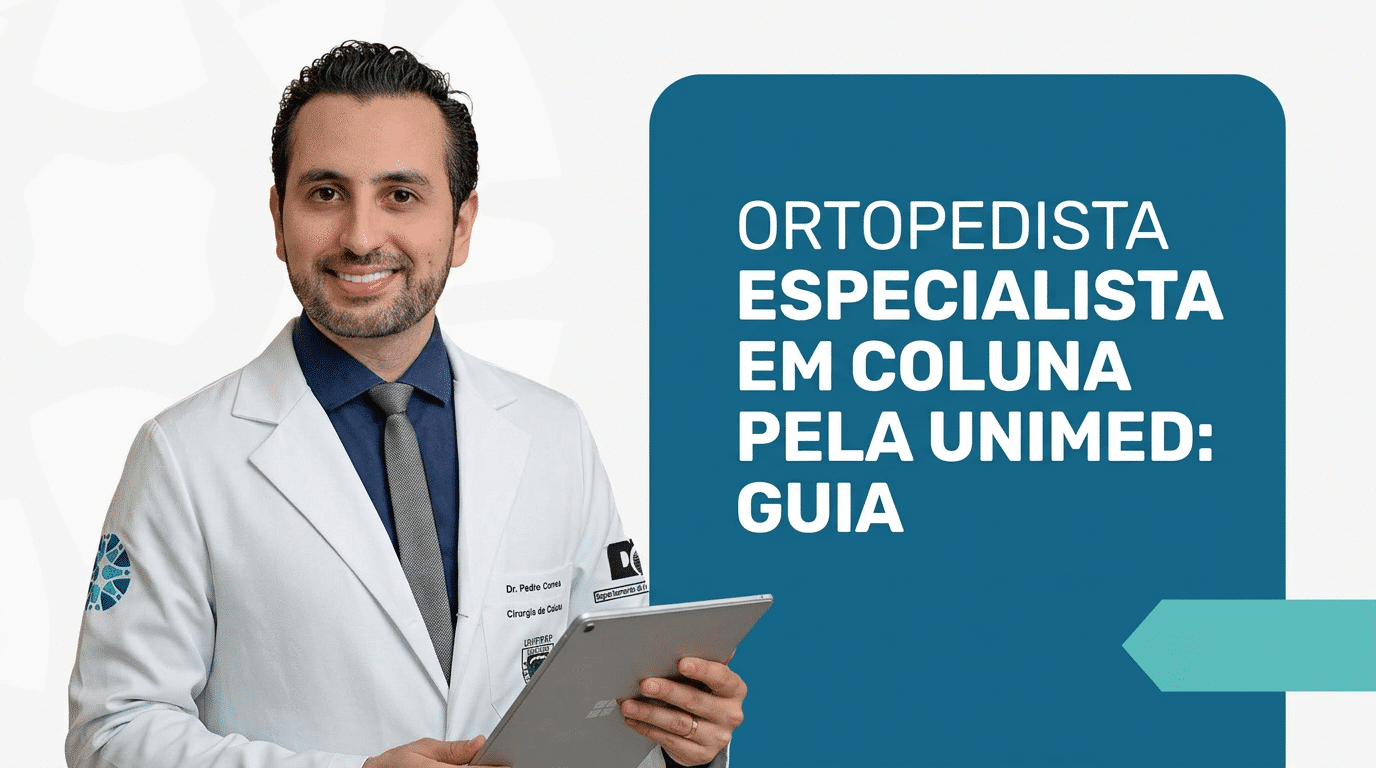 Ortopedista especialista em coluna pela Unimed: Guia Médico em SP