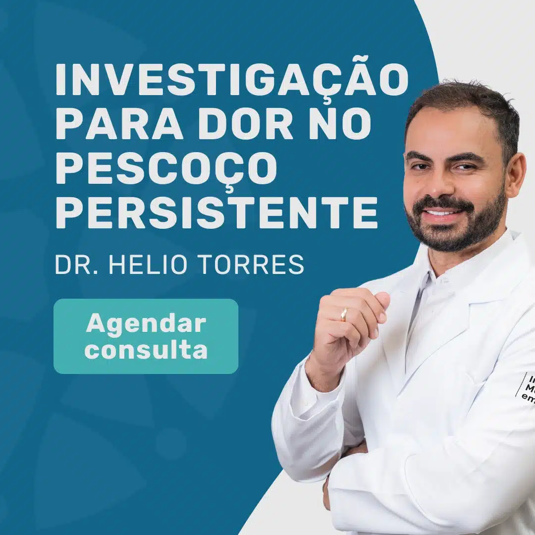 Dor no pescoço persistente: causas além da tensão 1 Olá, vim do site da Medicina em Foco e gostaria de mais informações sobre consulta com Helio Torres sobre tensão muscular e dor no pescoço!