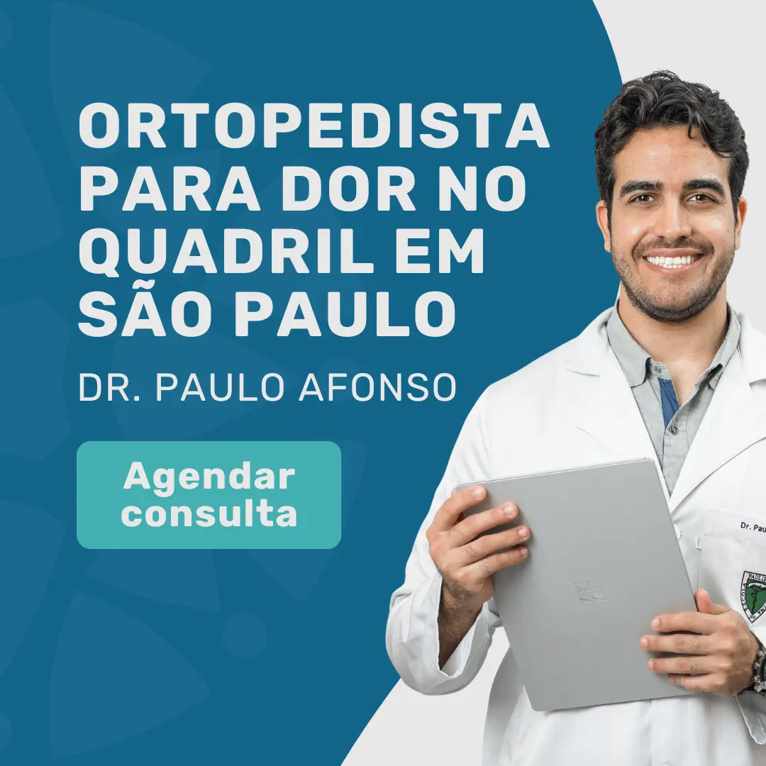 Quando buscar um Ortopedista para dor no quadril? 1 Olá, vim do site da Medicina em Foco e gostaria de mais informações sobre consulta com Dr Paulo Afonso para dor no quadril