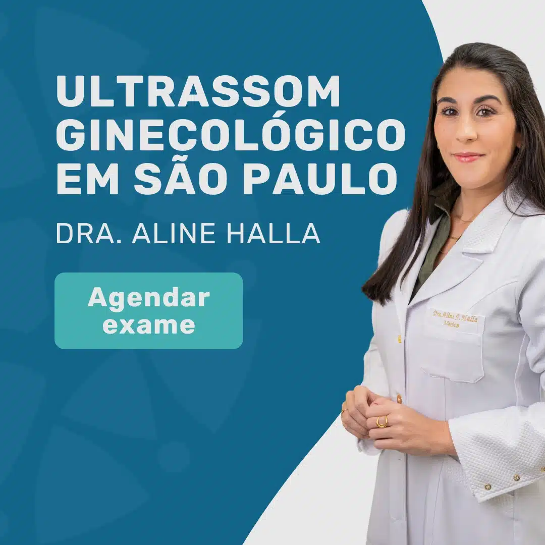 Exame de ultrassonografia ginecológico: quando realizar 1 Olá, vim do site da Medicina em Foco e gostaria de mais informações sobre consulta com a Dra. Aline Halla sobre exame de ultrassonografia.