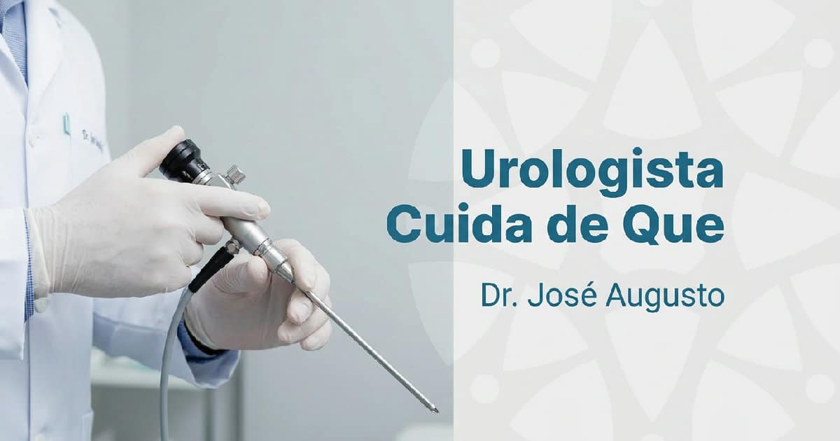 Urologista cuida de que no homem e mulher — Dr. Augusto