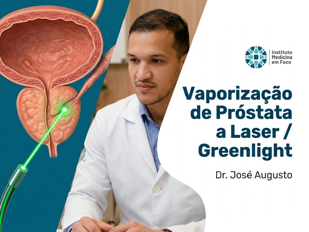4 mitos sobre vaporização de próstata a laser / Greenlight