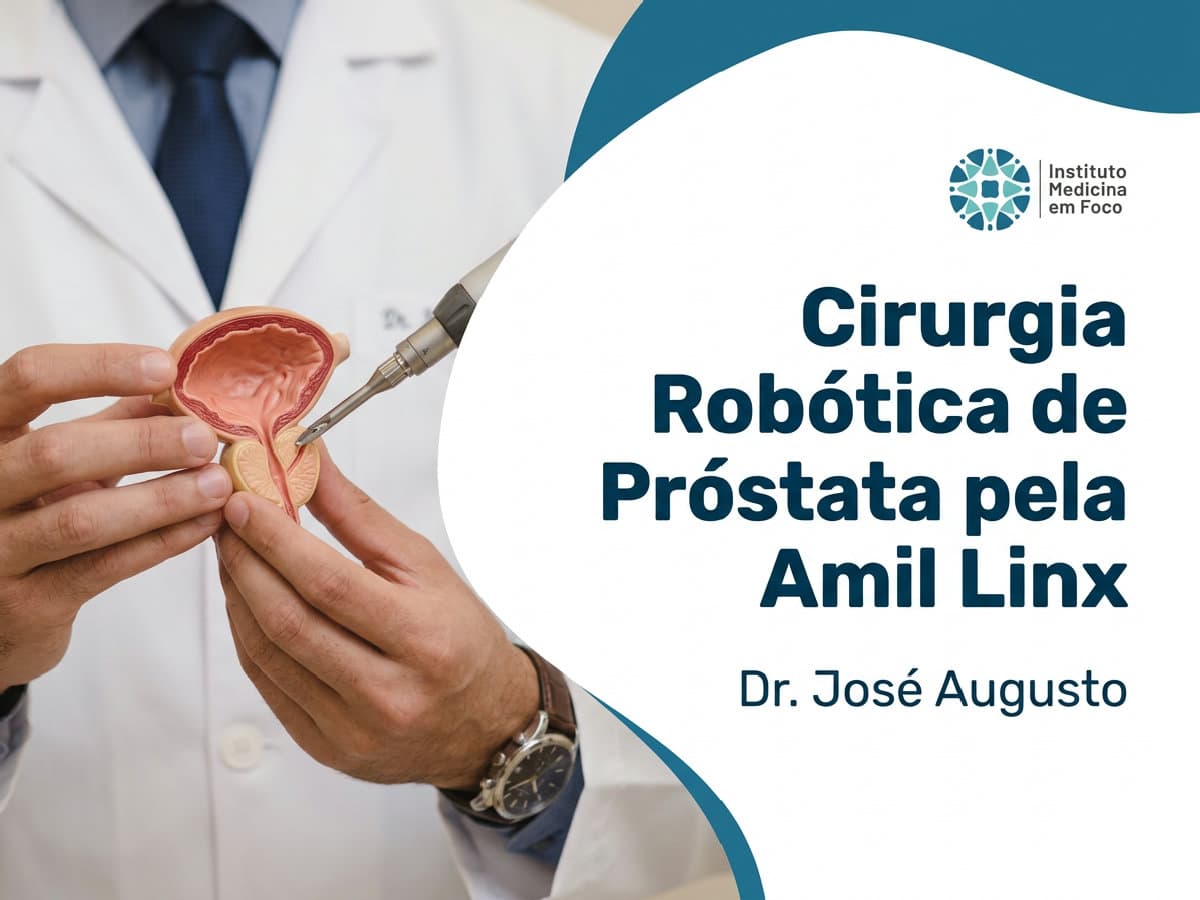 Cirurgia Robótica de Próstata pela Amil Linx