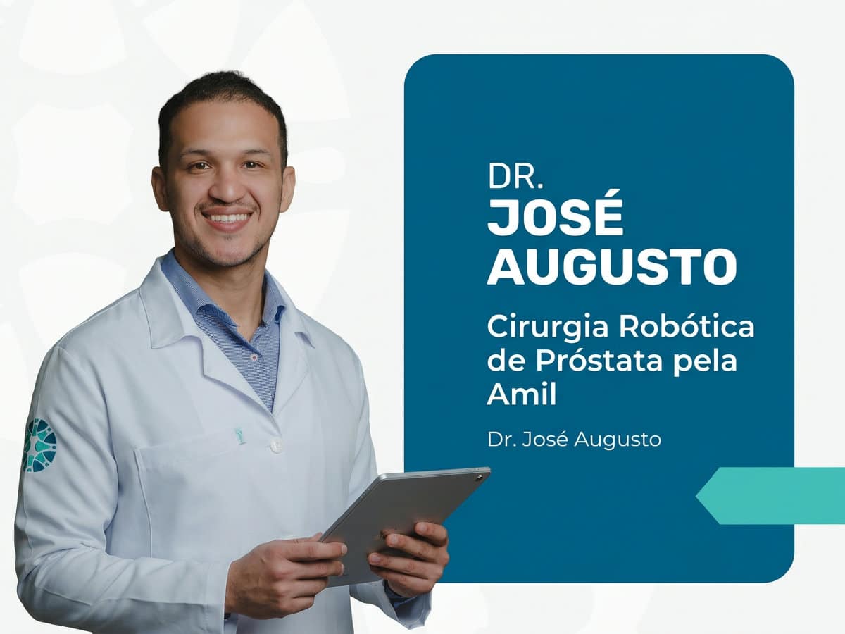 Cirurgia Robótica de Próstata pela Amil