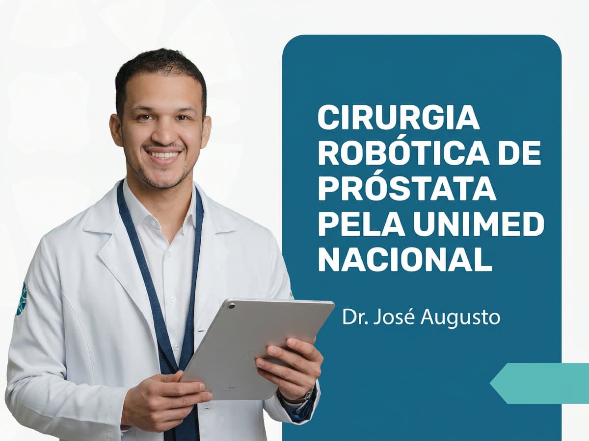 Cirurgia Robótica de Próstata pela Unimed Nacional