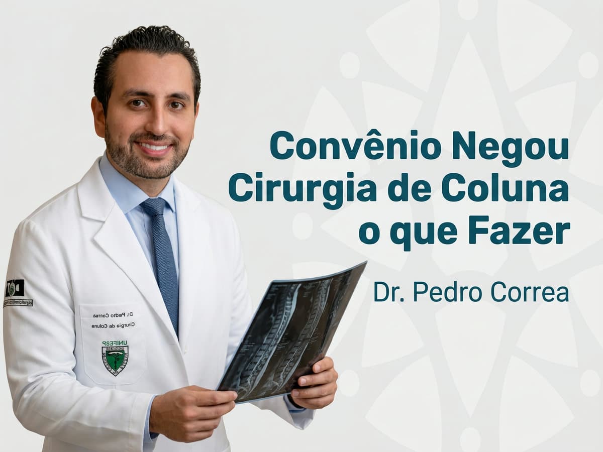 Convênio Negou Cirurgia de Coluna: O que Fazer para Reverter
