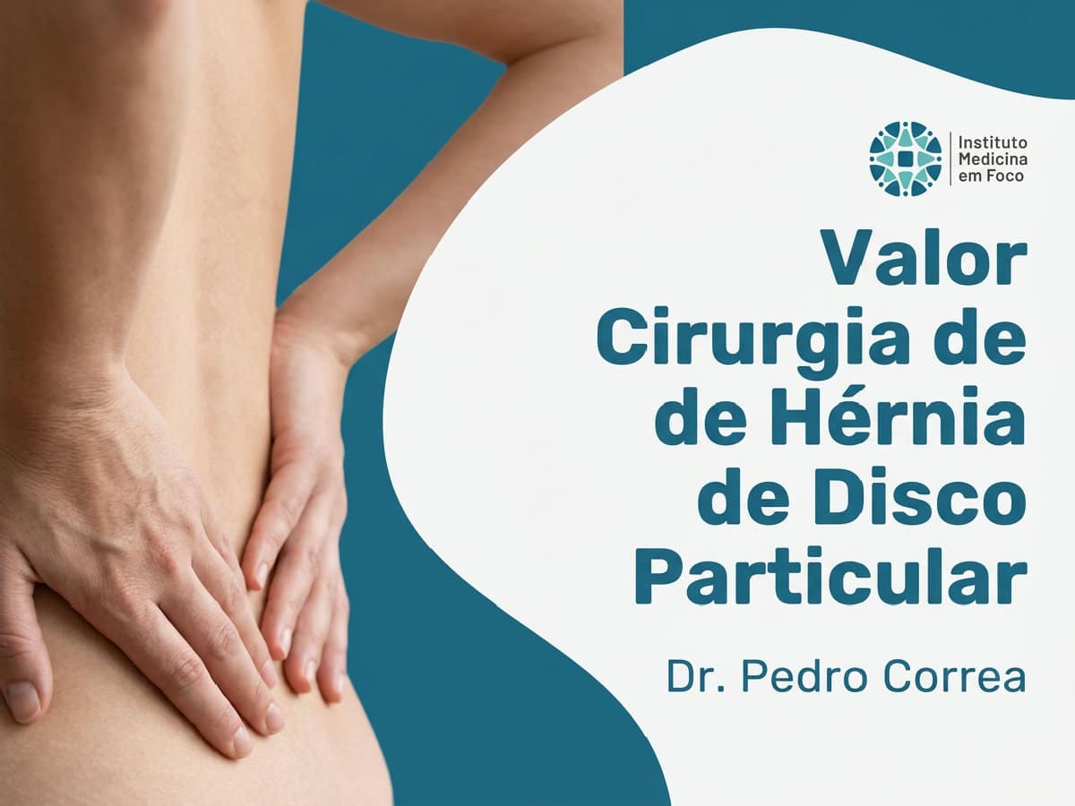 Valor da Cirurgia de Hérnia de Disco Particular: Quanto Custa?