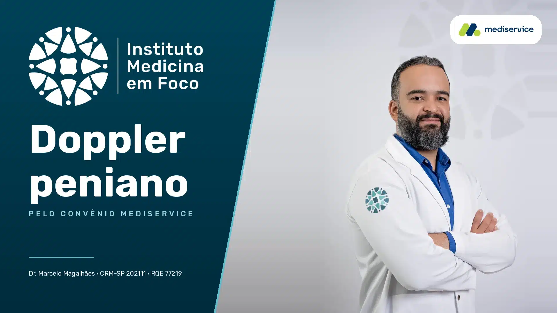 Doppler peniano no Instituto Medicina em Foco — pelo convênio mediservice