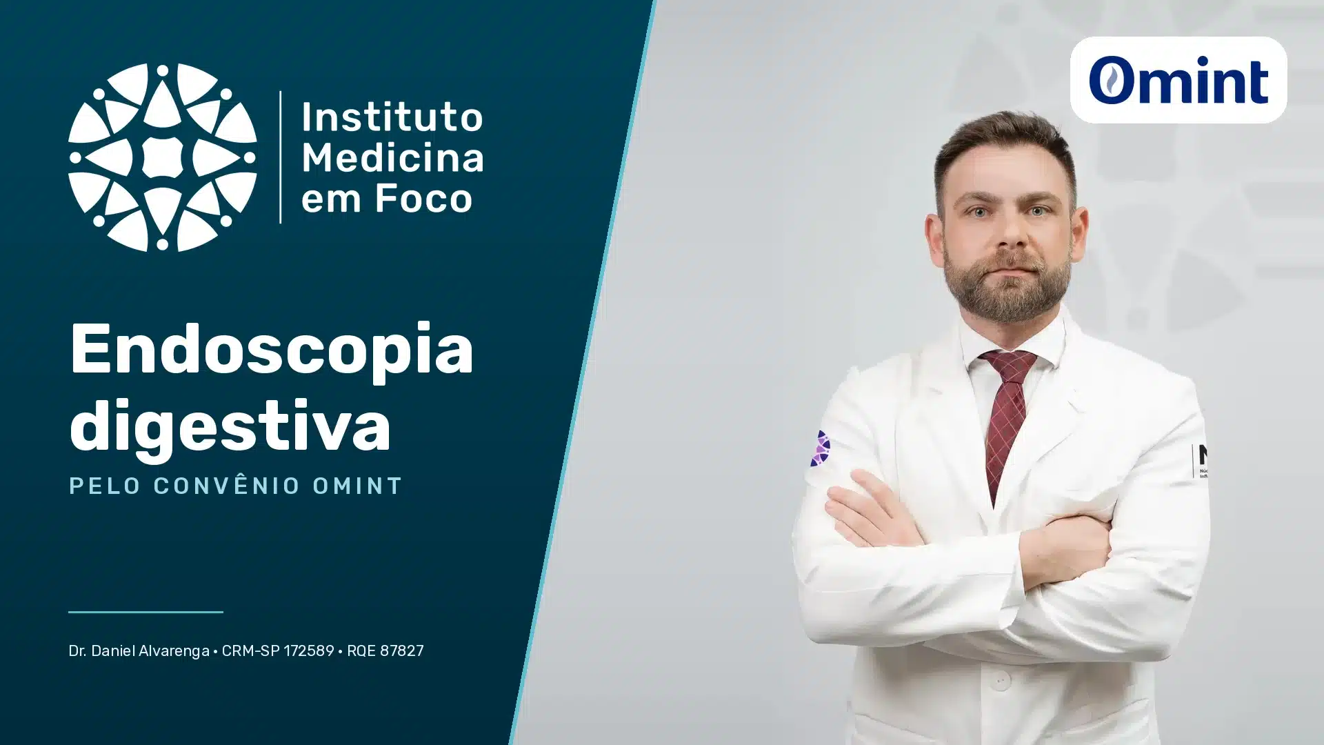 Endoscopia digestiva no Instituto Medicina em Foco — pelo convênio omint