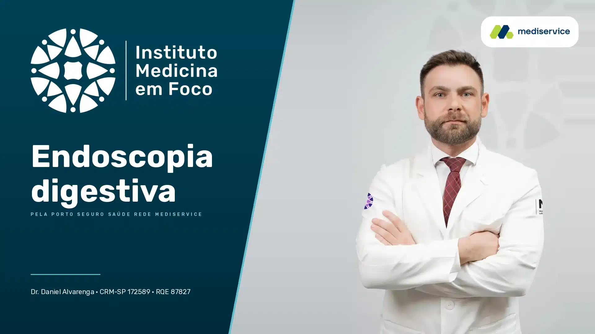 Endoscopia digestiva no Instituto Medicina em Foco — pela porto seguro saúde rede mediservice