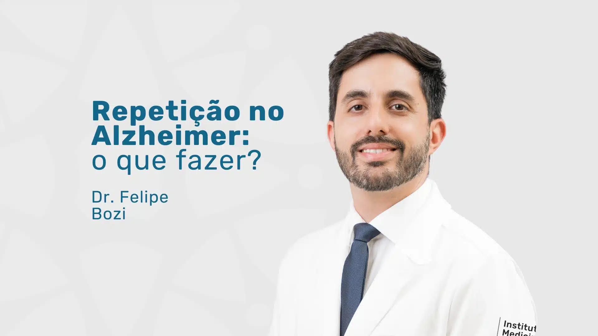 Perda de memória recente: repetição e cuidados no Alzheimer