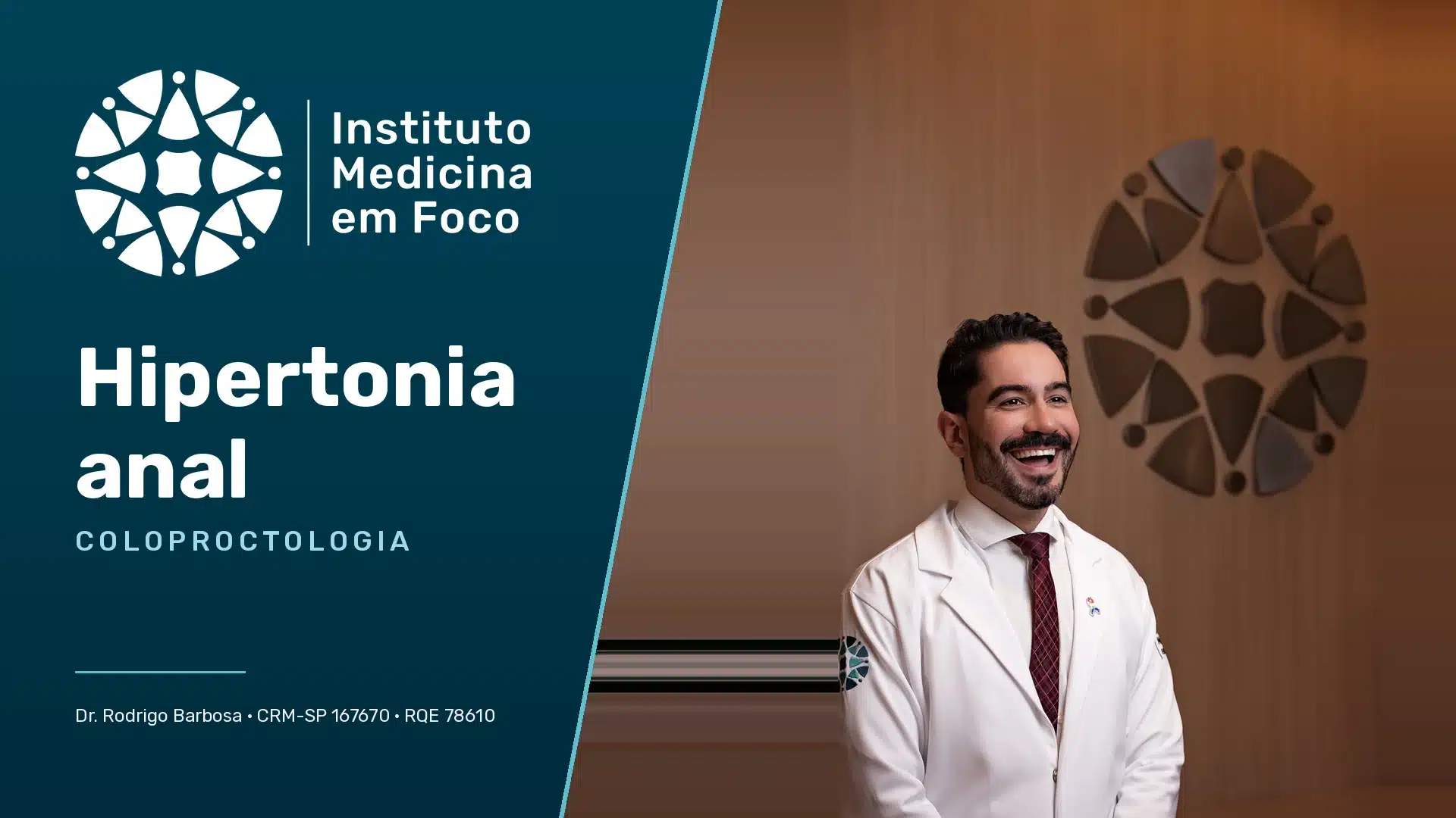 Hipertonia anal no Instituto Medicina em Foco — coloproctologia