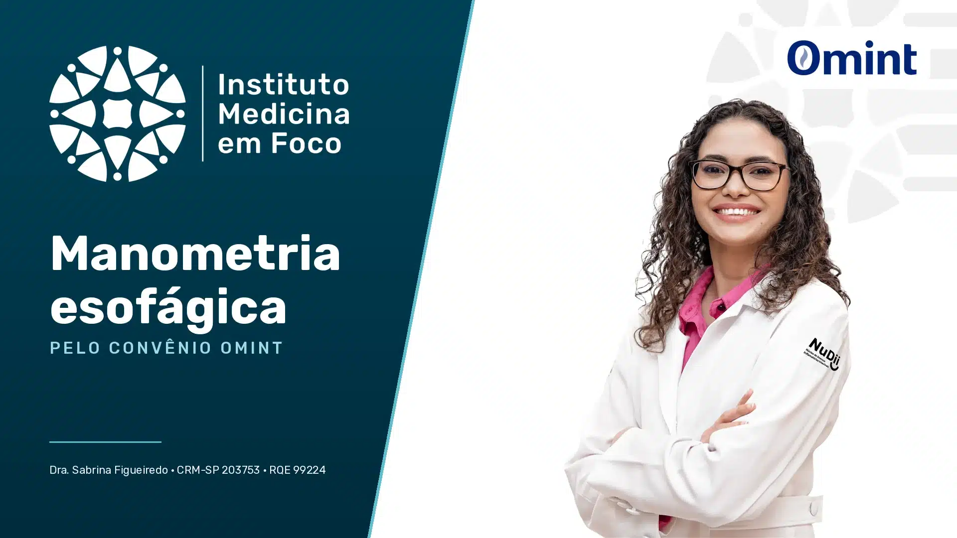 Arquivo medicina em foco 36 Manometria esofágica no Instituto Medicina em Foco — pelo convênio omint