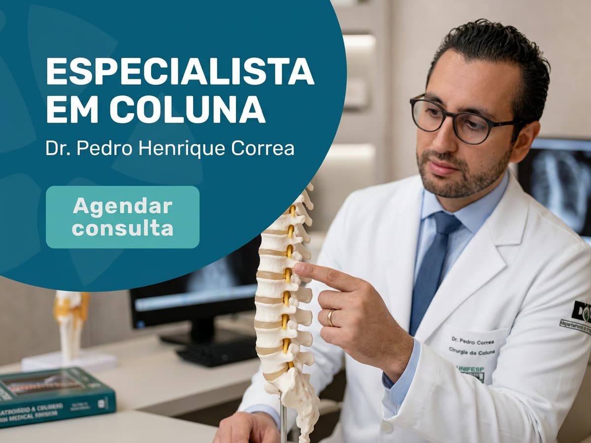 Imagem ilustrativa — especialista em coluna